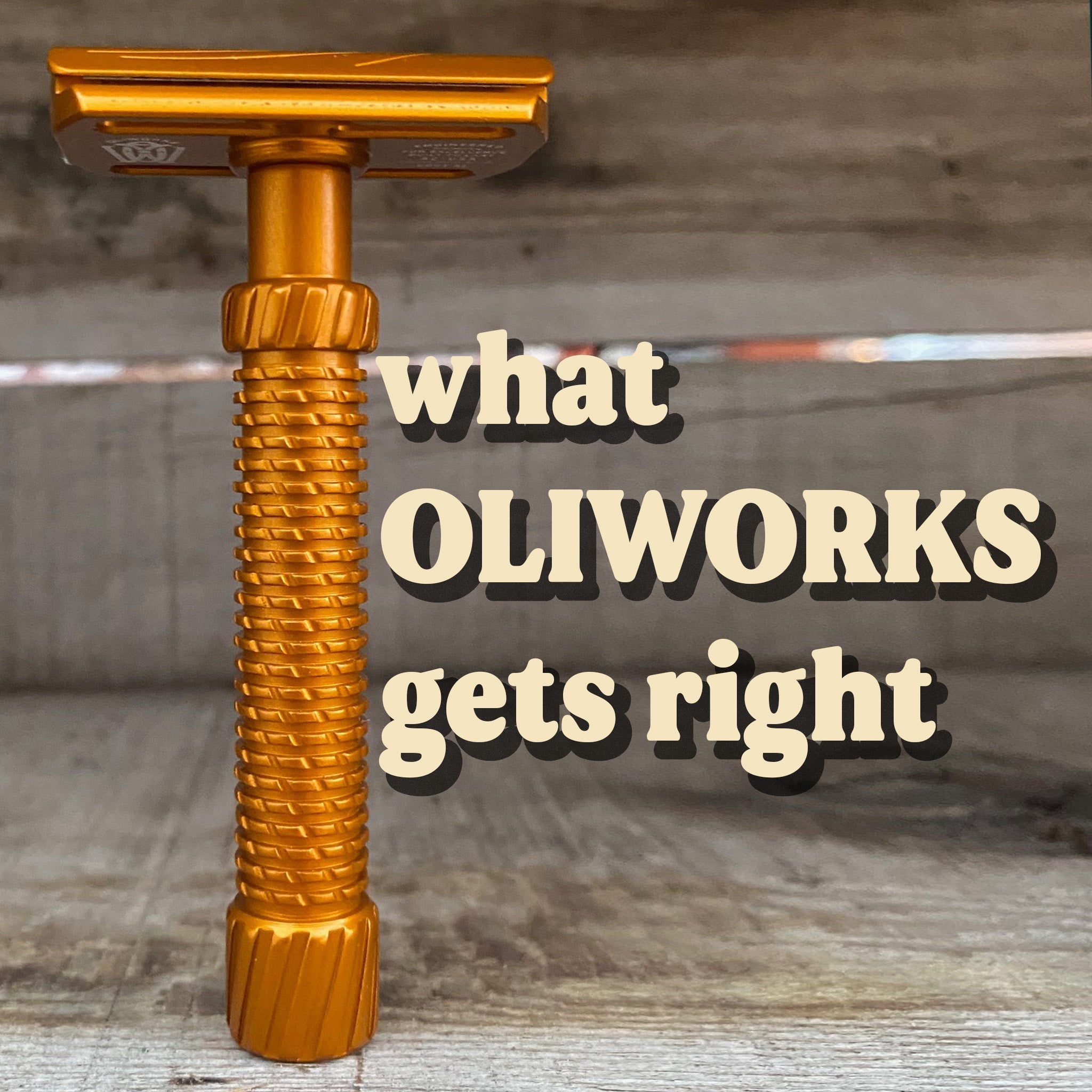 Oli Works Razor Modern Machining, Old-School Shaving: What Oliworks Gets Right – Teton ...