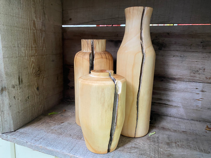 Rustic Weed Vase (set)