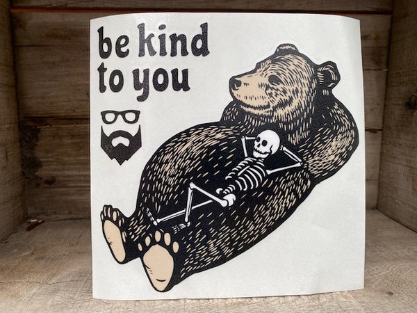 Hungry Bear Transfer Decal