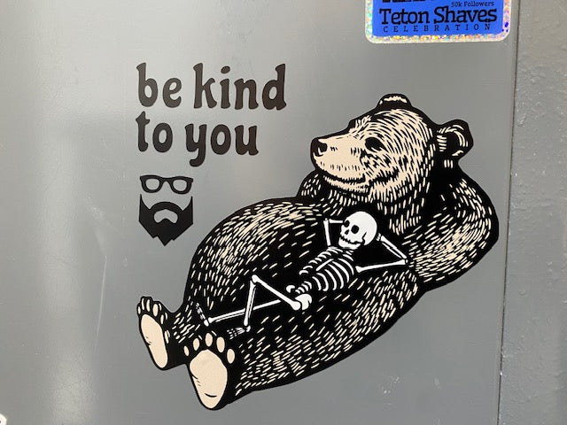 Hungry Bear Transfer Decal