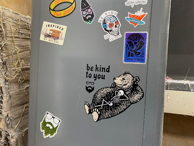 Hungry Bear Transfer Decal