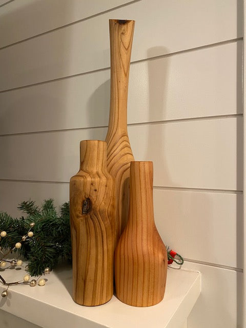 Rustic Weed Vase (set)